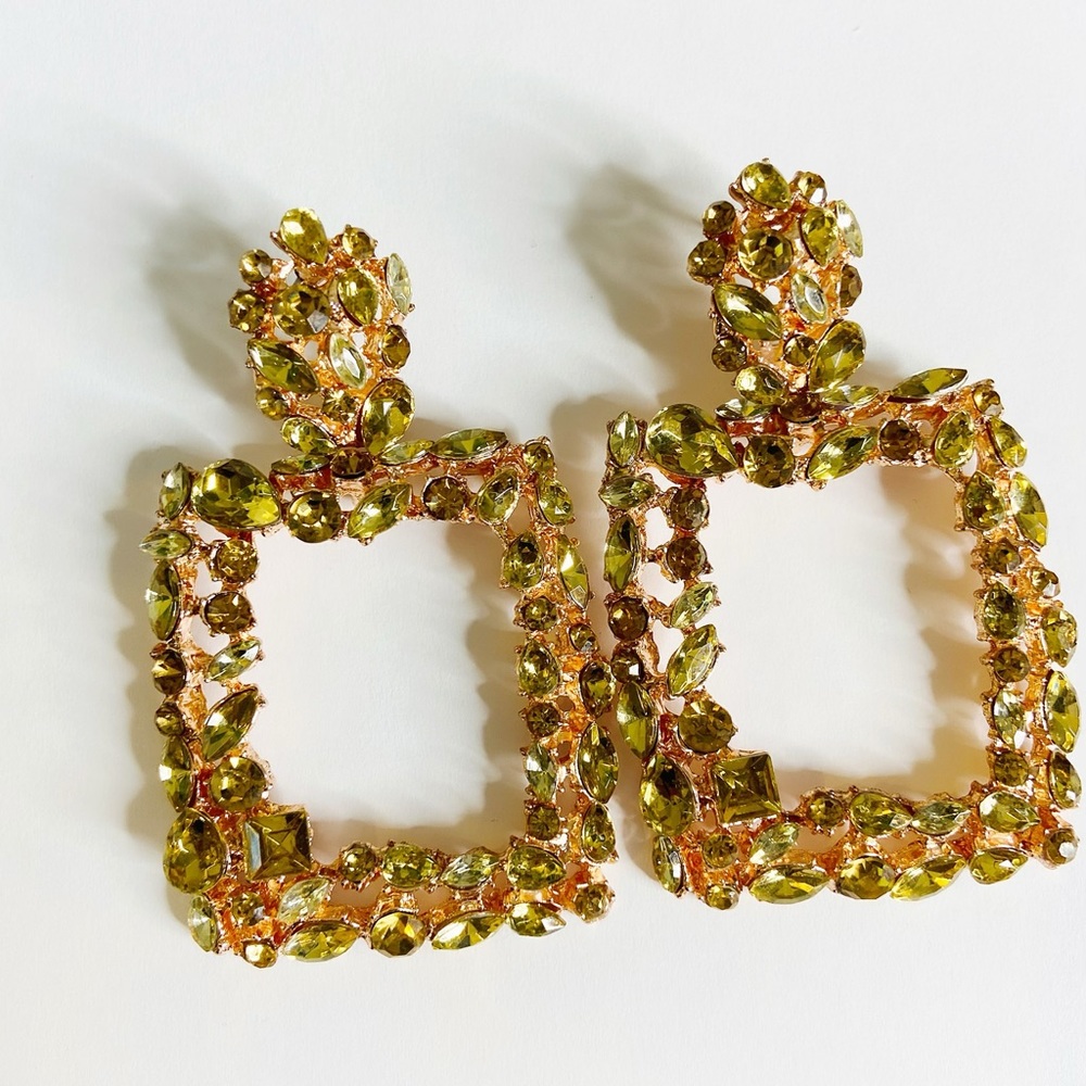 Geometric Hanging Earrings